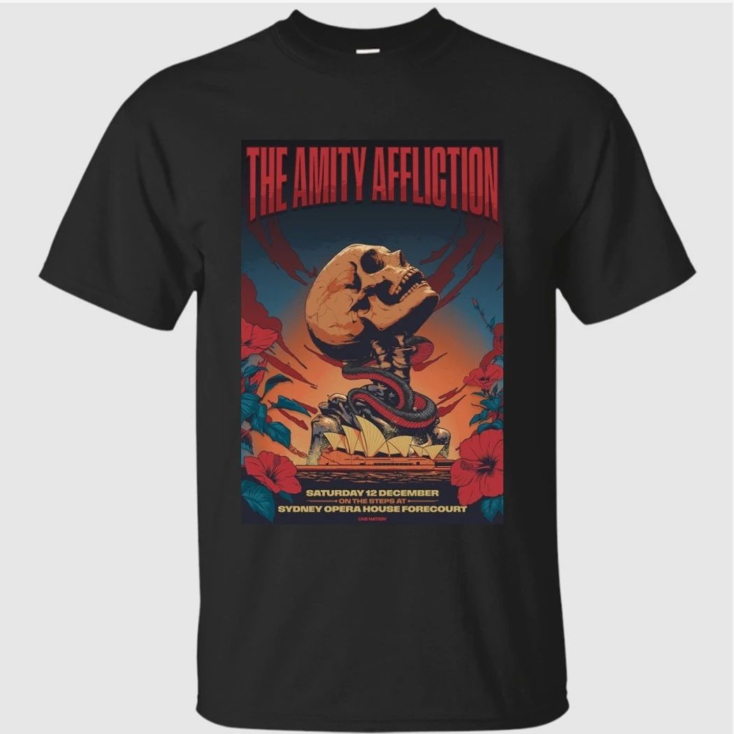 The Amity Affliction Tour Sydney Opera House Forecourt 2026 Shirt