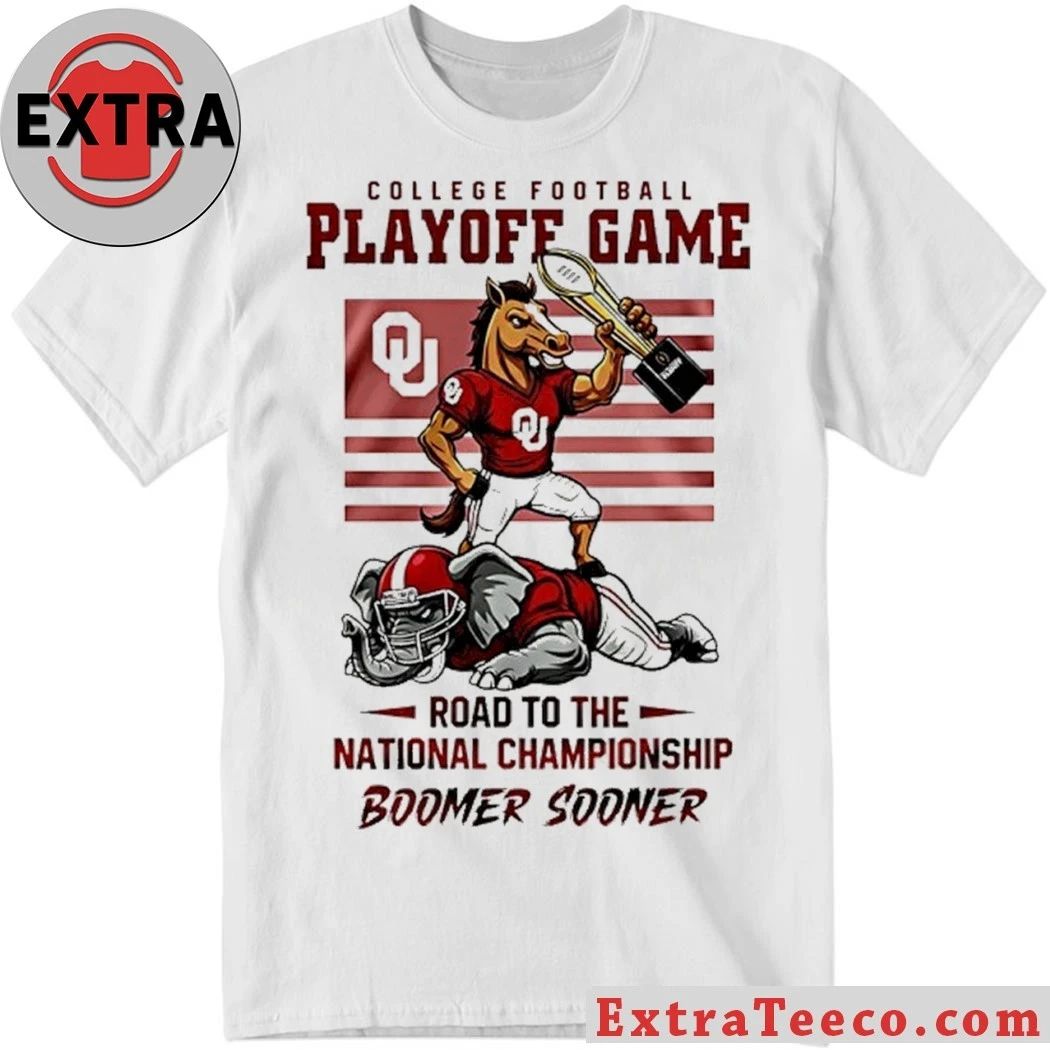 College Football Playoff Game Road To The National Championship Boomer Sooner Shirt
