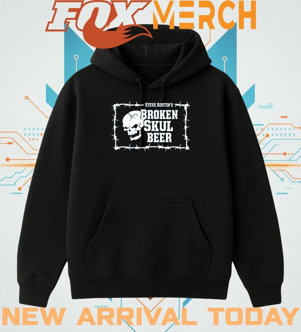 Steve austin’s broken skull beer t-shirt