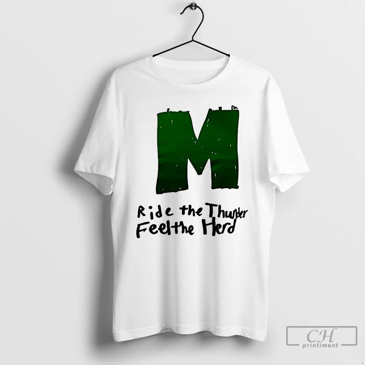 Premium Marshall University Ride The Thunder Feel The Herd T Shirts