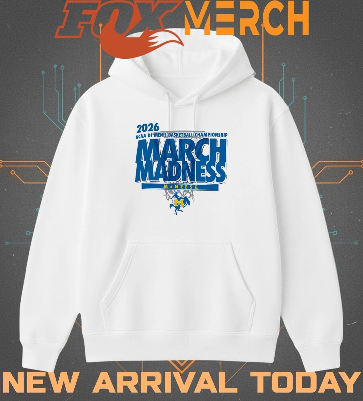 Mcneese State Cowboys 2026 NCAA DI Men’s Basketball Championship March Madness t-shirt