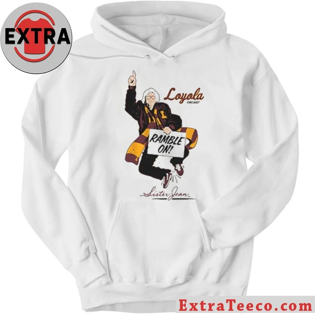 The Sister Jean Legacy Collection Ramble On Shirt Ramble On from The Sister Jean Legacy Collection honors Sister Jean Dolores Schmidt October 2025 at age 106 Tee