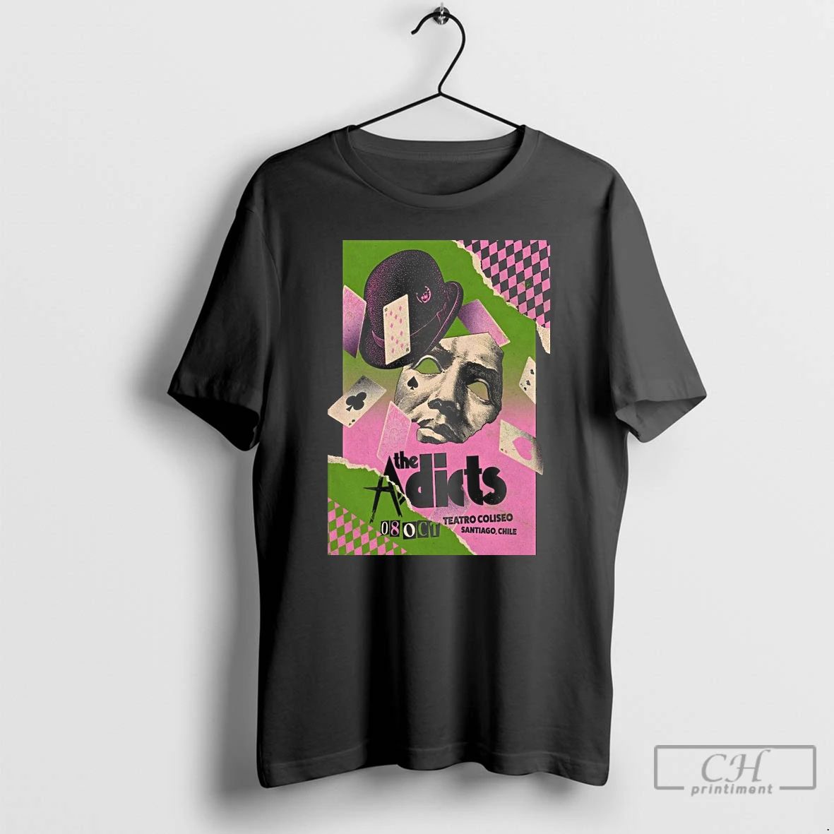 Premium The Adicts Teatro Coliseo In Santiago Chile October 8 2025 T Shirts