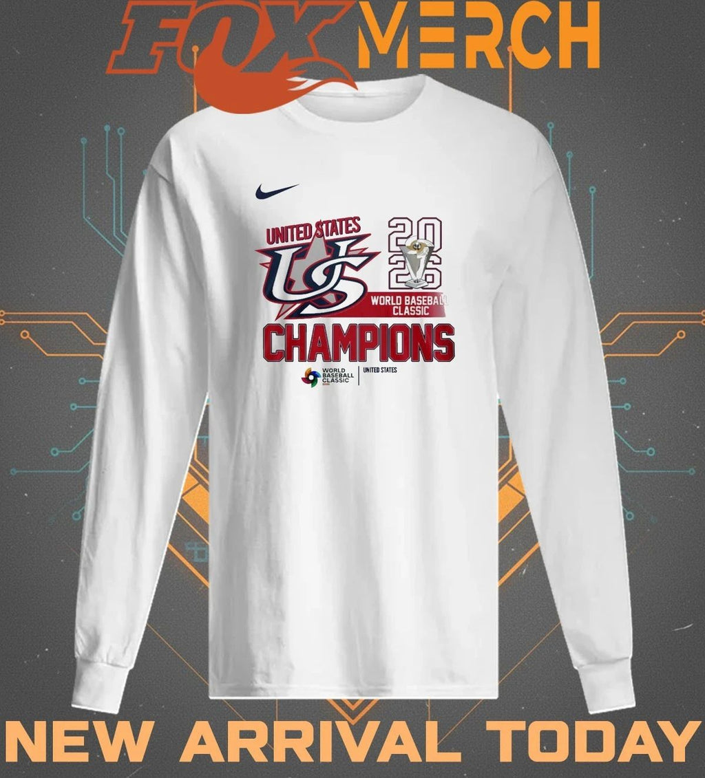 United States 2026 World Baseball Classic Champions t-shirt