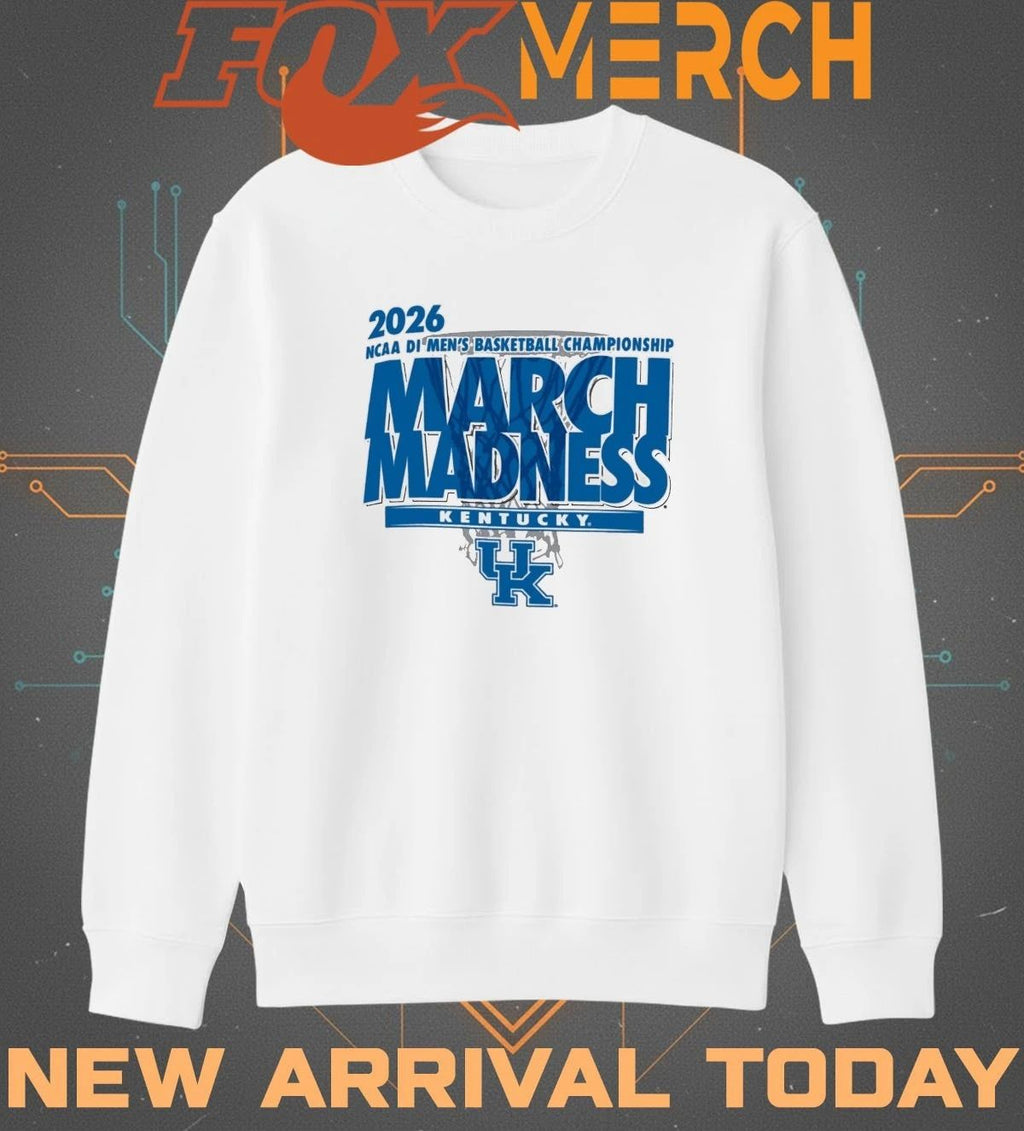 Kentucky Wildcats 2026 NCAA DI Men’s Basketball Championship March Madness t-shirt