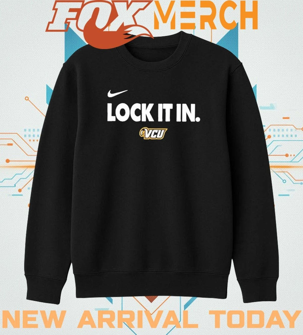 VCU Rams Lock It In Basketball Postseason Bench t-shirt