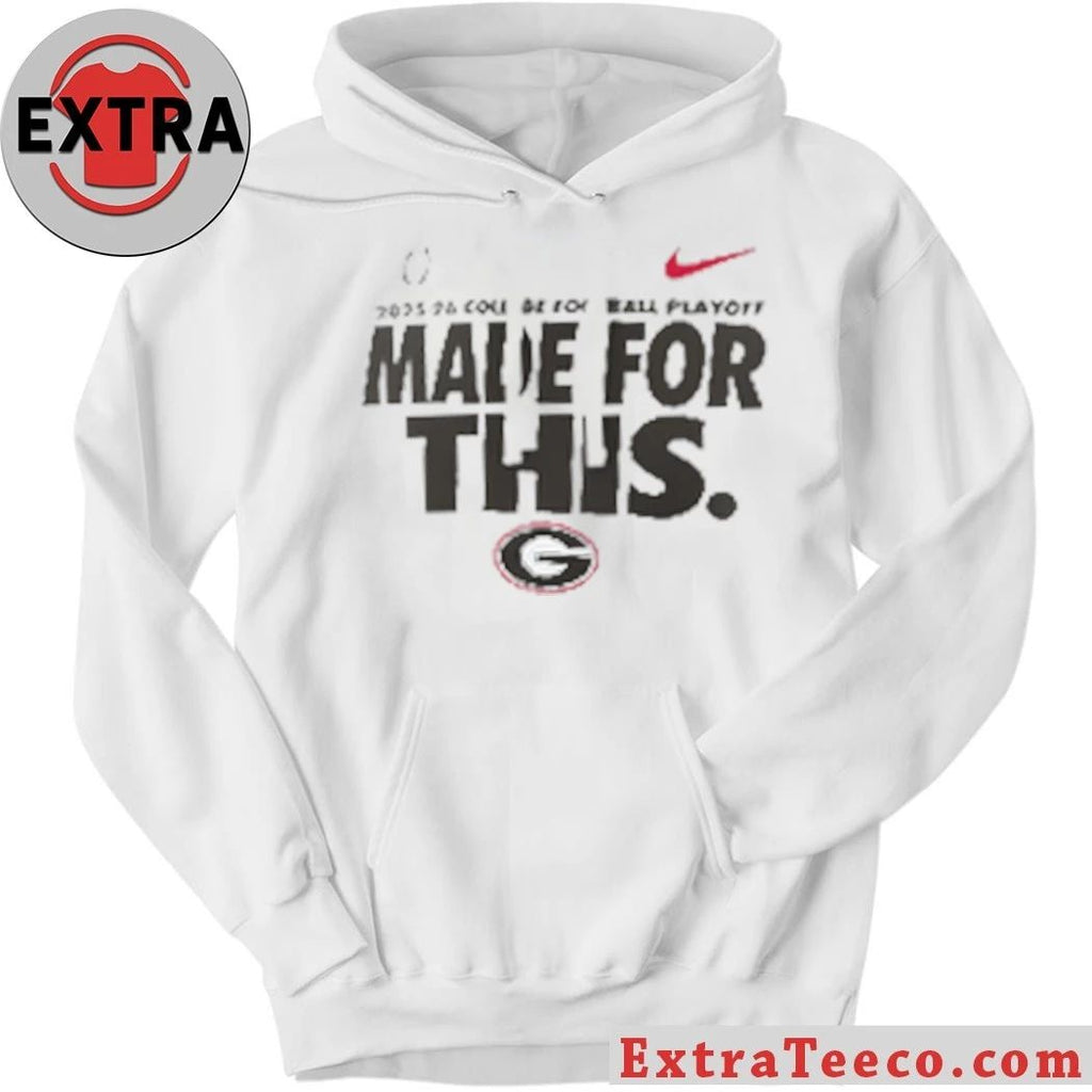 Georgia 2025-26 College Football Playoff Made For This Logo Shirt