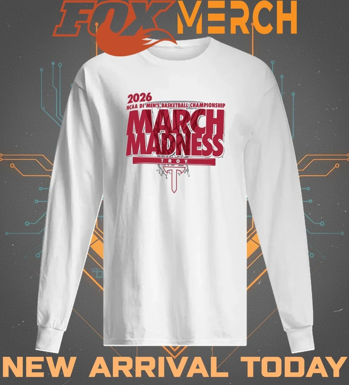 Troy Trojans 2026 NCAA DI Men’s Basketball Championship March Madness shirt