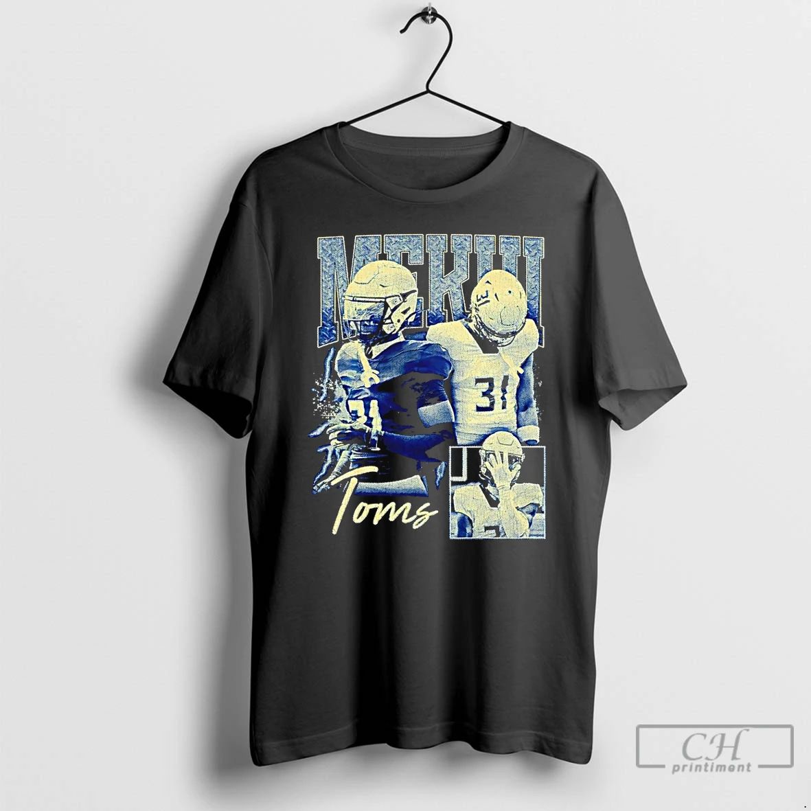 Premium Mekhi Toms Graphic Vintage T Shirts