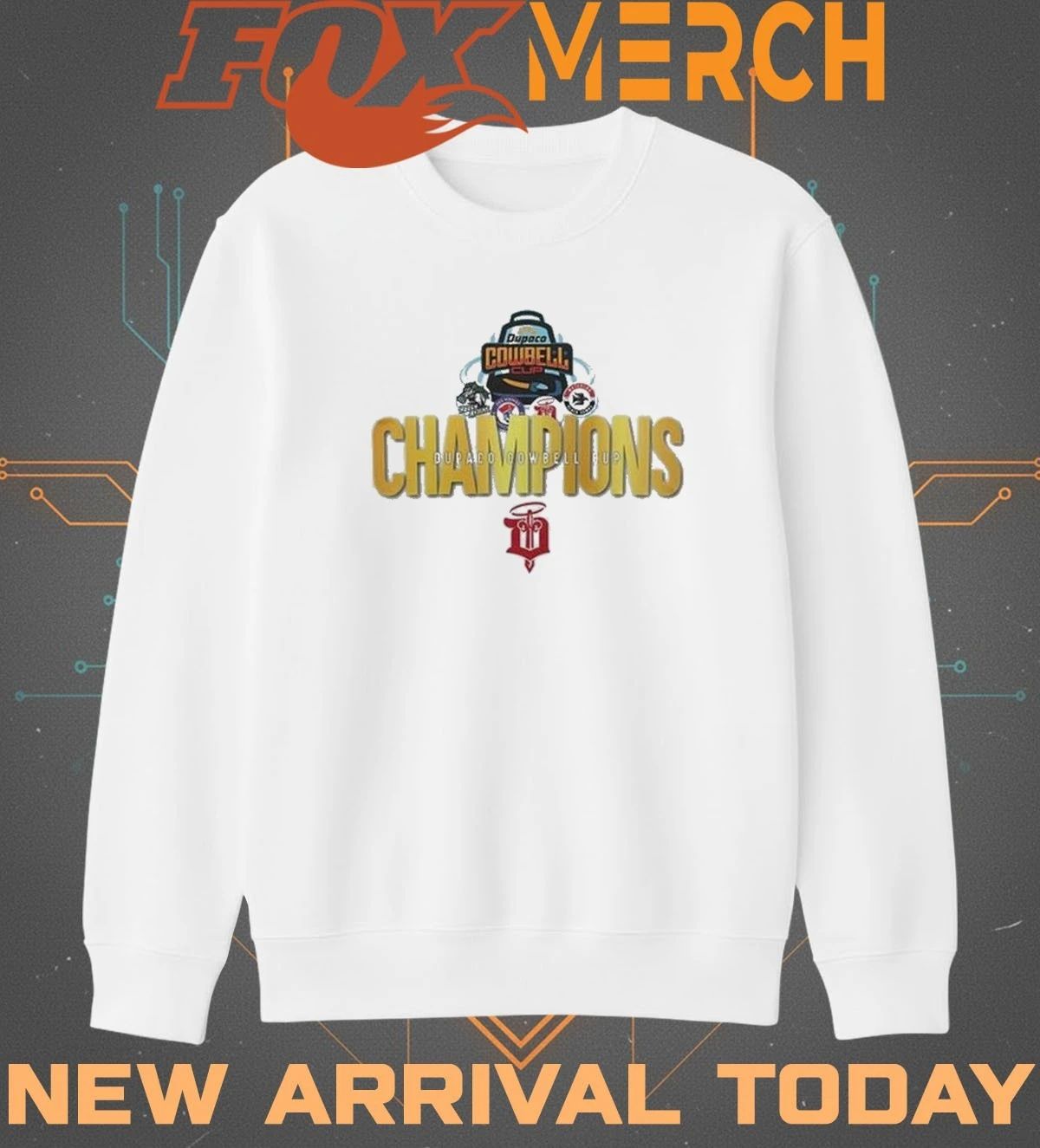 Dubuque Fighting Saints Dupaco Cowbell Cup Champion 2026 t-shirt