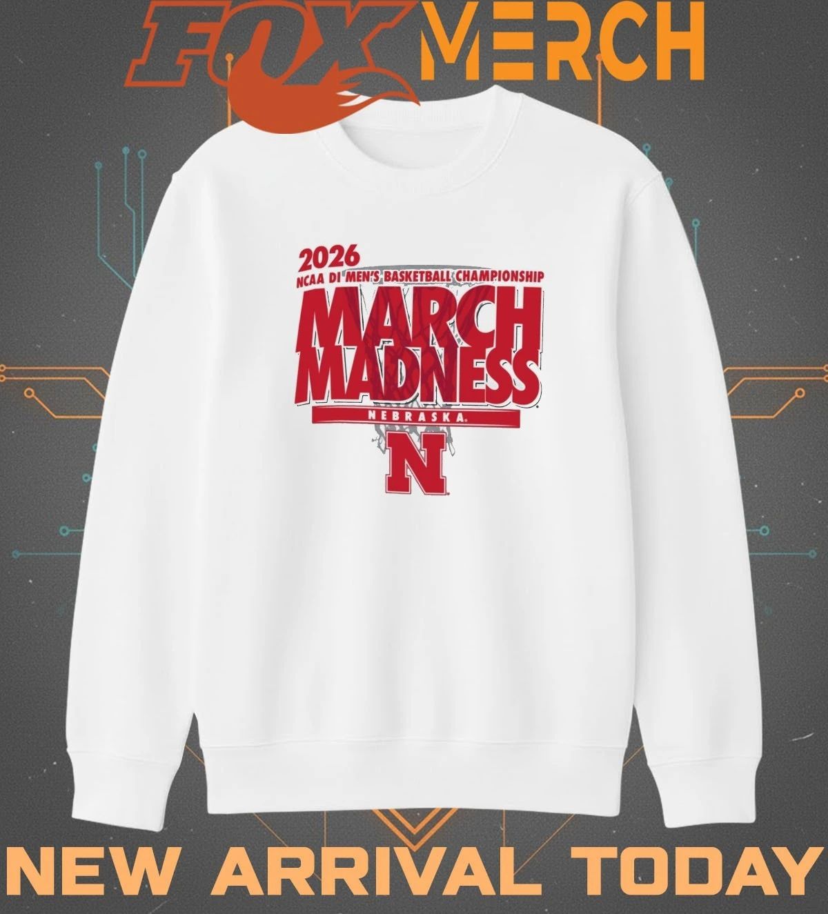 Nebraska Cornhuskers 2026 NCAA DI Men’s Basketball Championship March Madness shirt