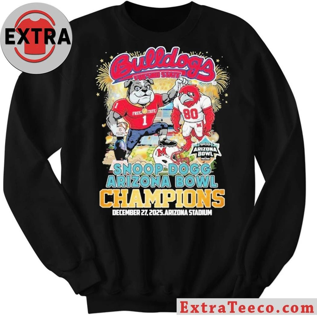 Celebrating the Fresno State Bulldogs’ victory at the Snoop Dogg Arizona Bowl on December 27, 2025 Shirt