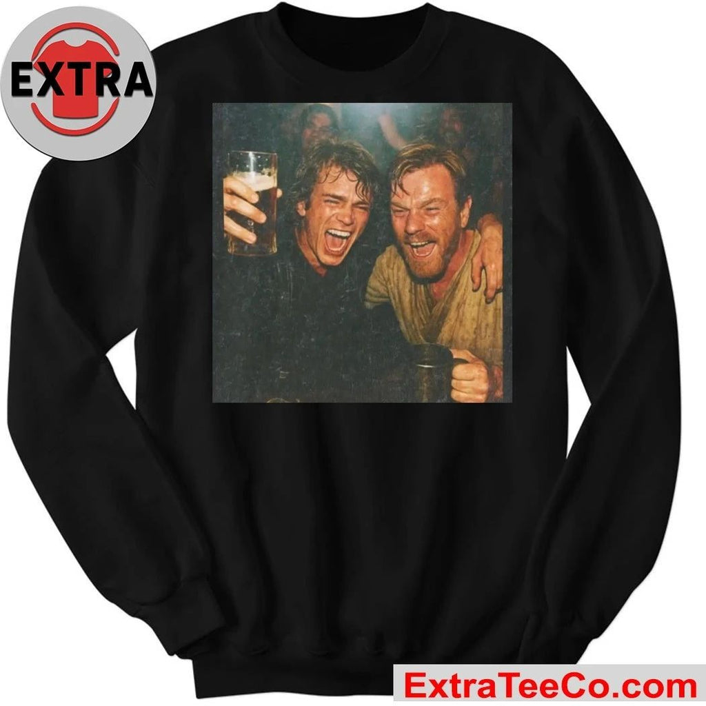 Hayden Christensen And Ewan McGregor Anakin Skywalker And Obi-Wan Kenobi Shirt