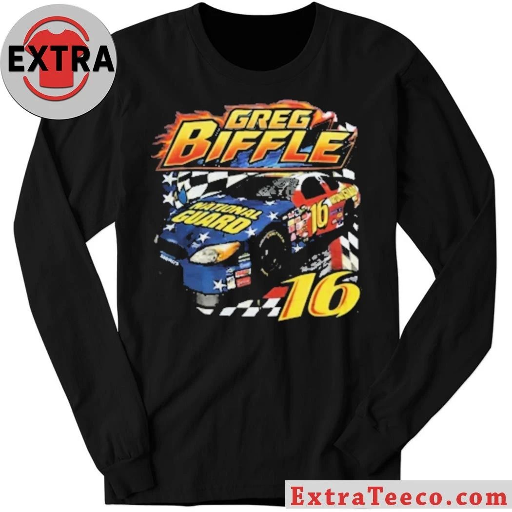 Racing Greg Biffle #16 National Guard NASCAR Shirt