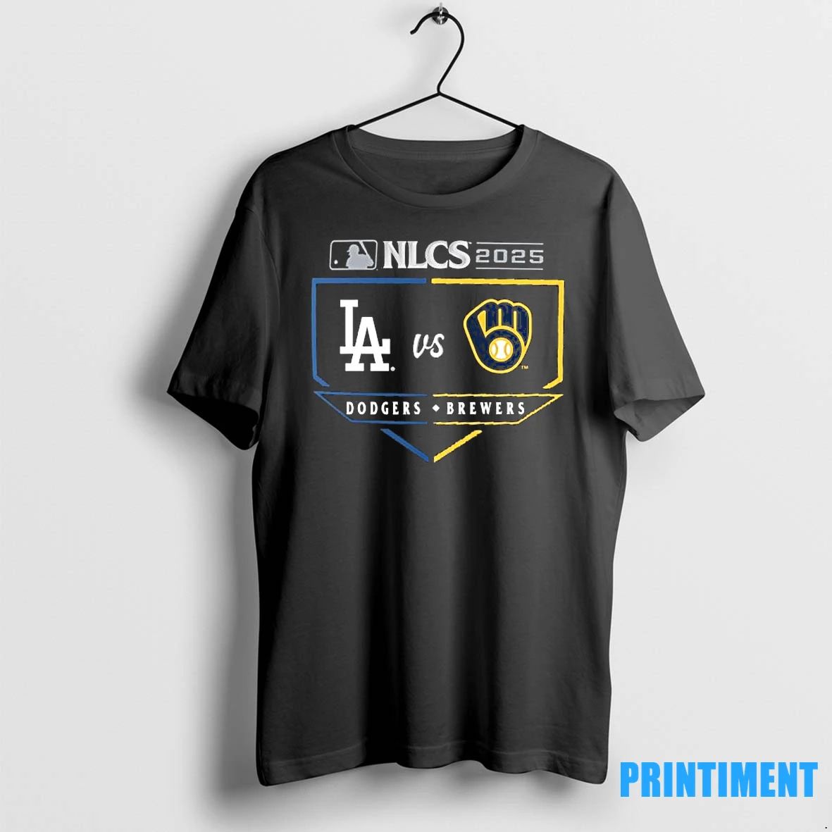 Los Angeles Dodgers Vs Milwaukee Brewers Nlcs Batters Box Matchup Tshirts Sweater