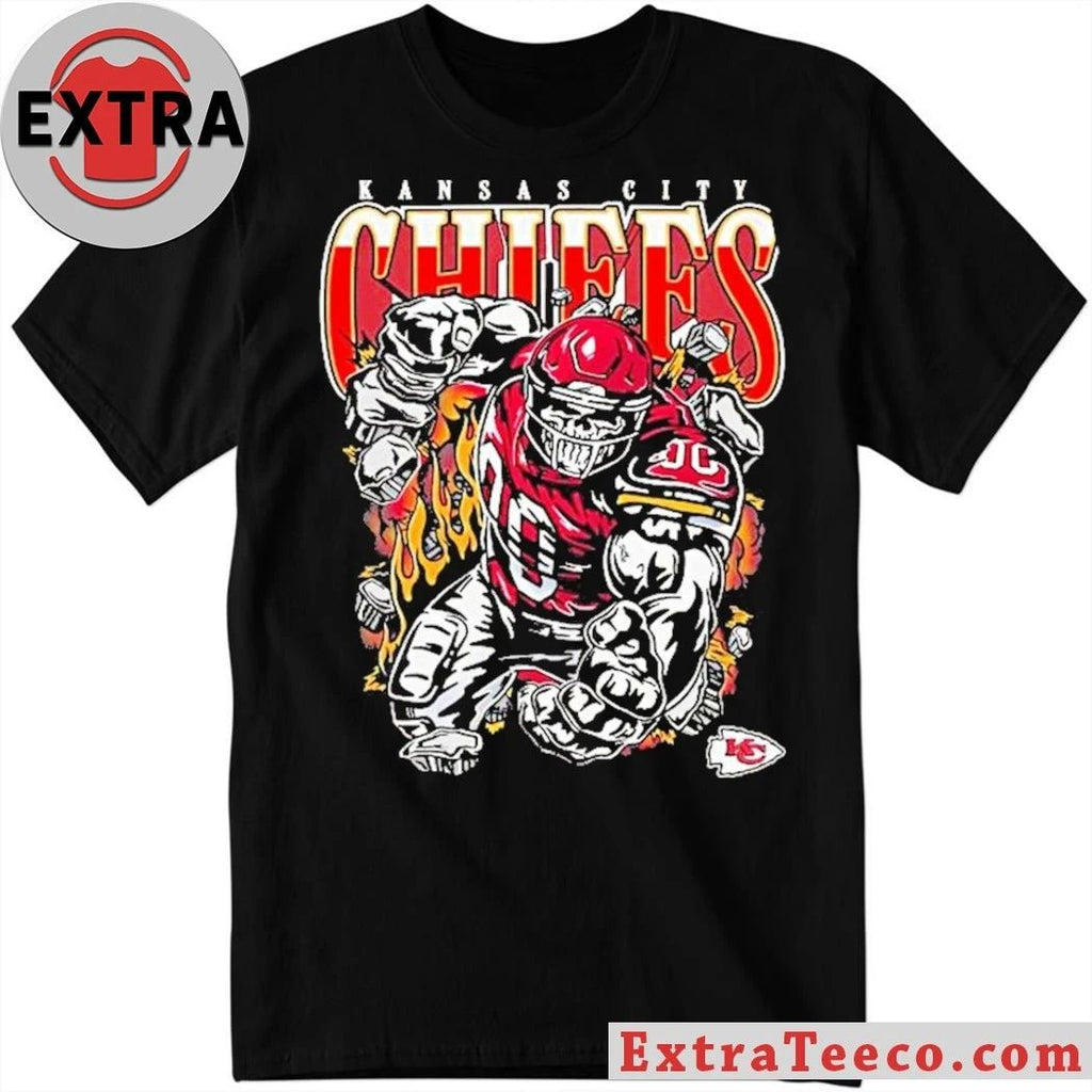 Kansas City Chiefs Pass Rush Tri-Blend by Fanatics Logo Shirt
