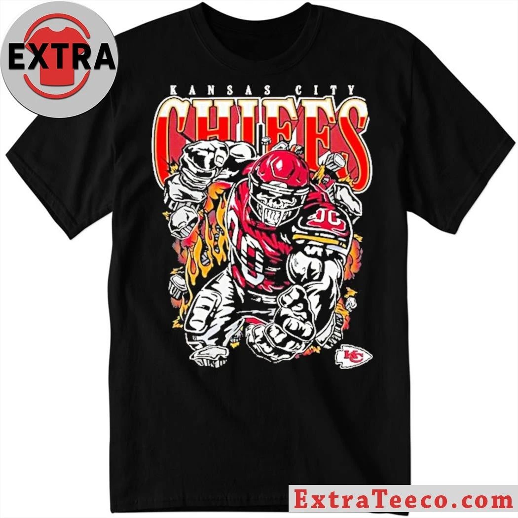 Kansas City Chiefs Pass Rush Tri-Blend by Fanatics Logo Shirt