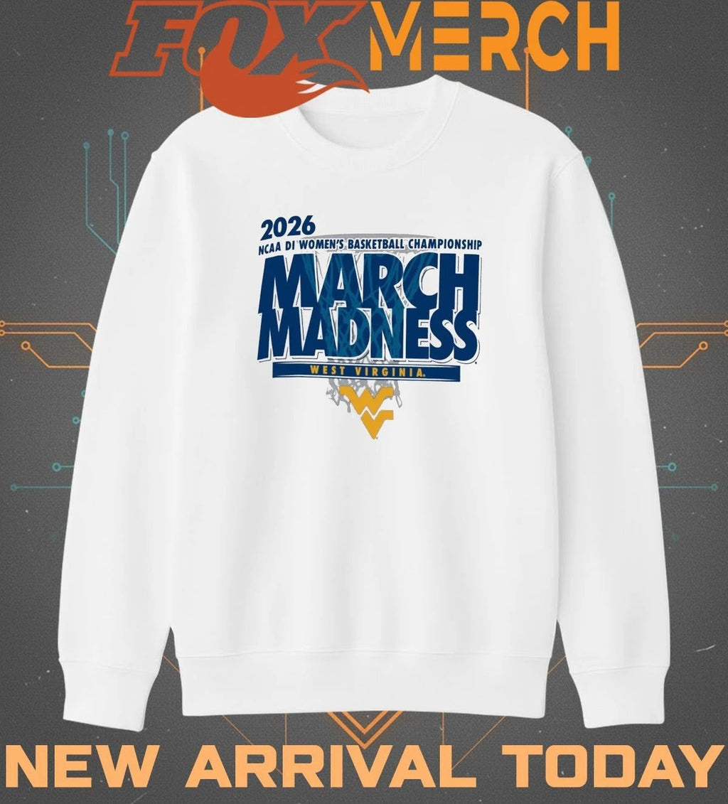West Virginia Mountaineers 2026 NCAA DI Women’s Basketball Championship March Madness shirt