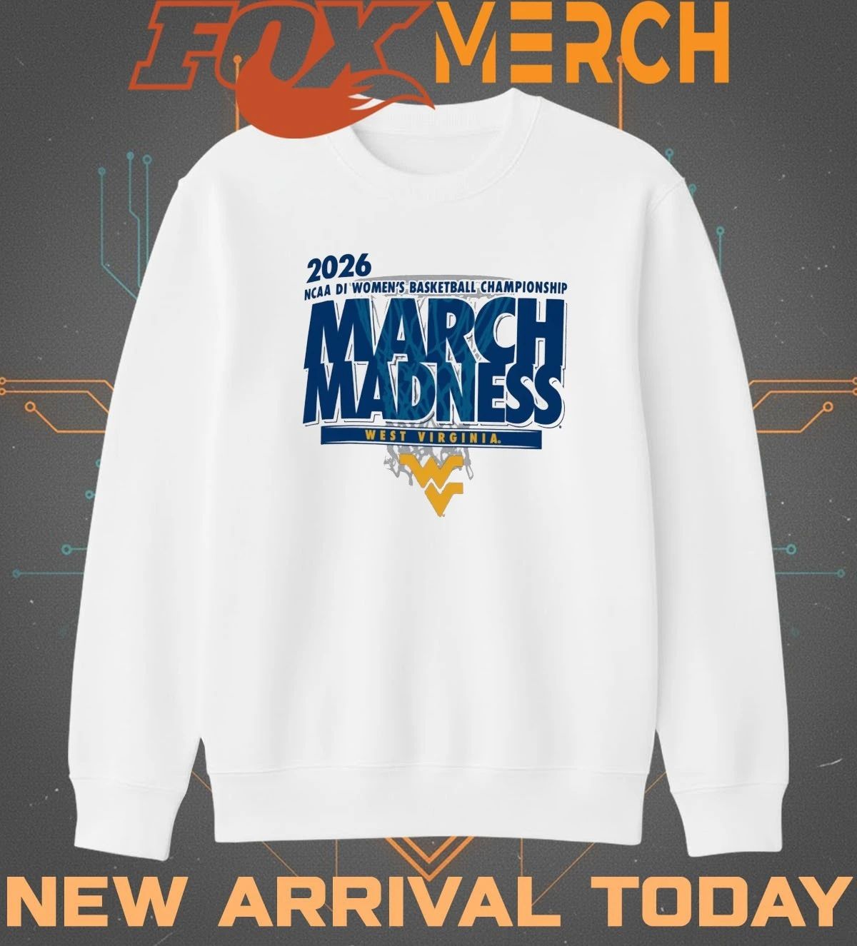 West Virginia Mountaineers 2026 NCAA DI Women’s Basketball Championship March Madness shirt