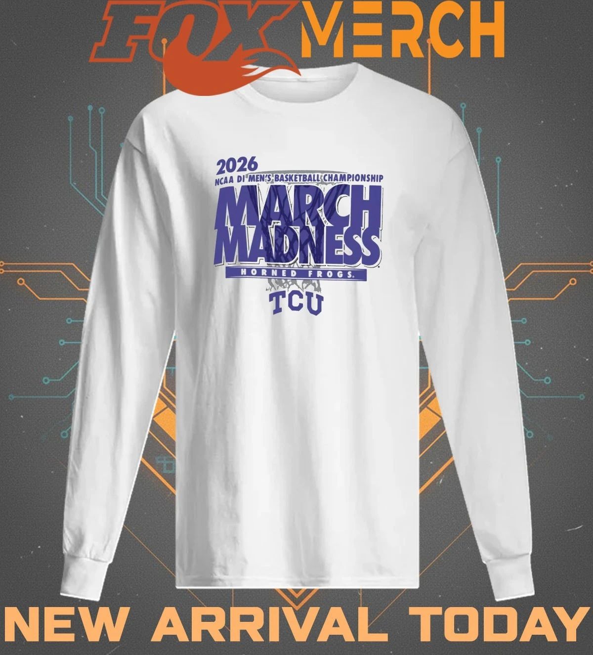 TCU Horned Frogs 2026 NCAA DI Men’s Basketball Championship March Madness shirt