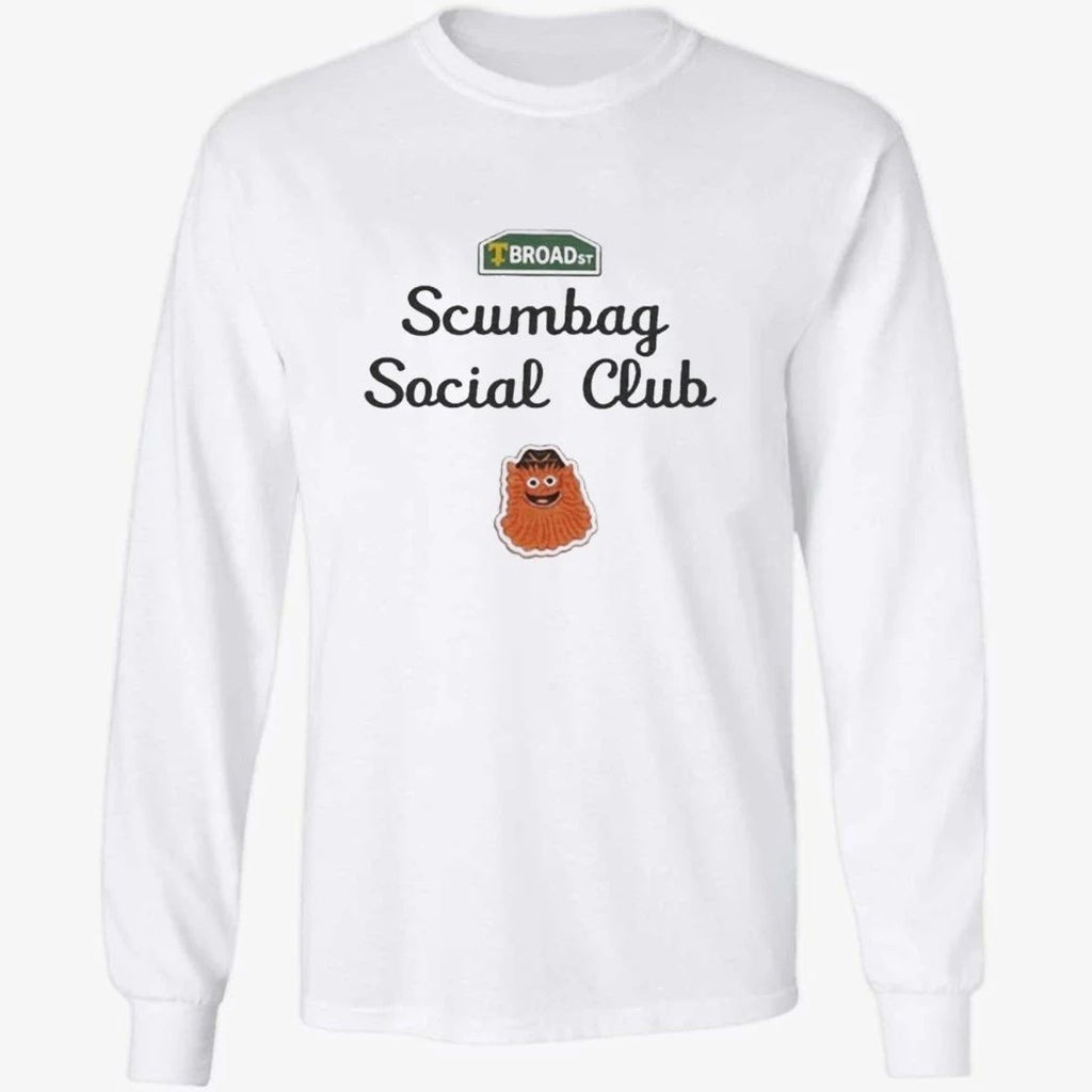 Broad Street Scumbag Social Club Flyer Shirt