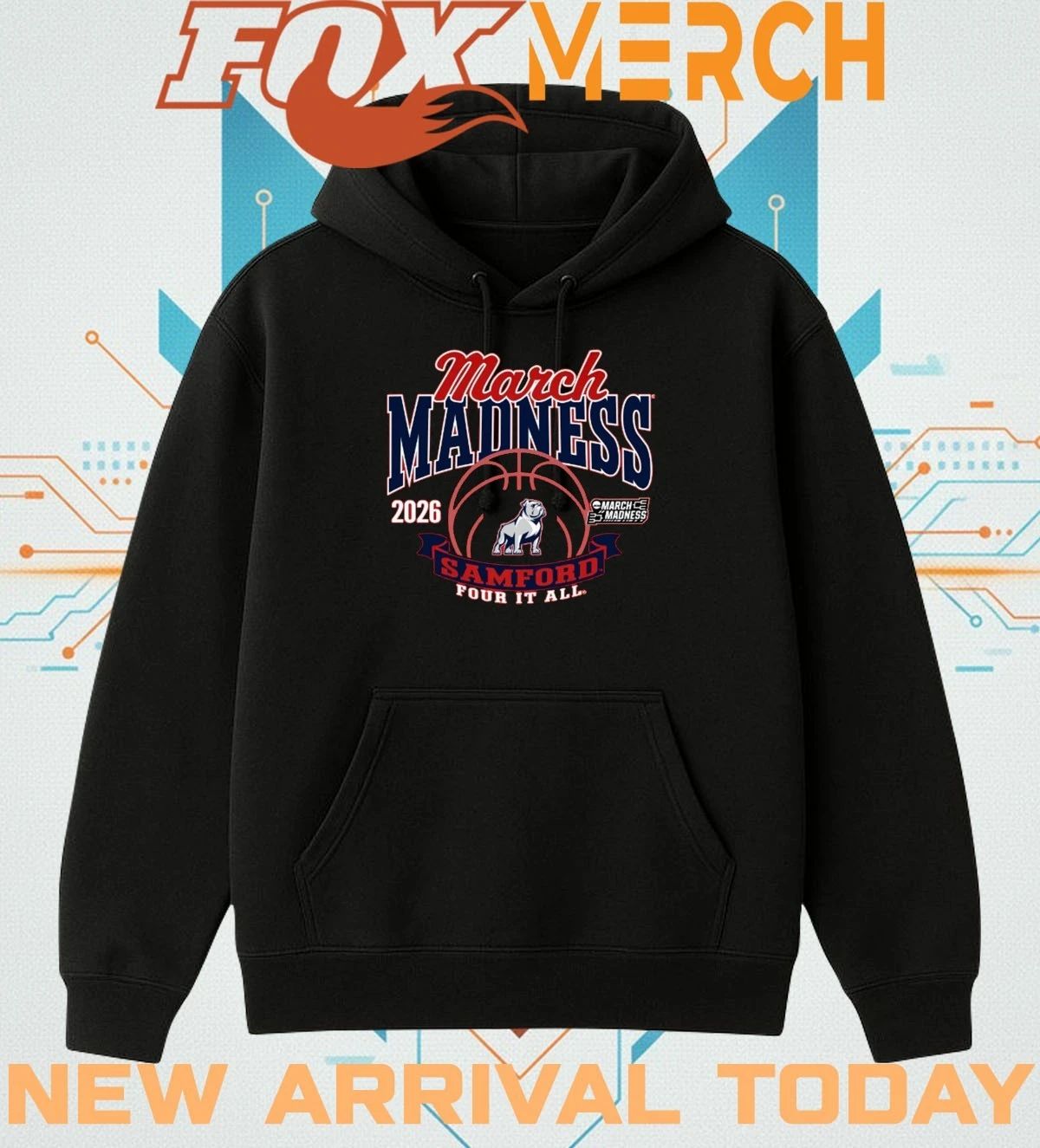 Samford University Women’s Basketball 2026 March Madness Bound t-shirt