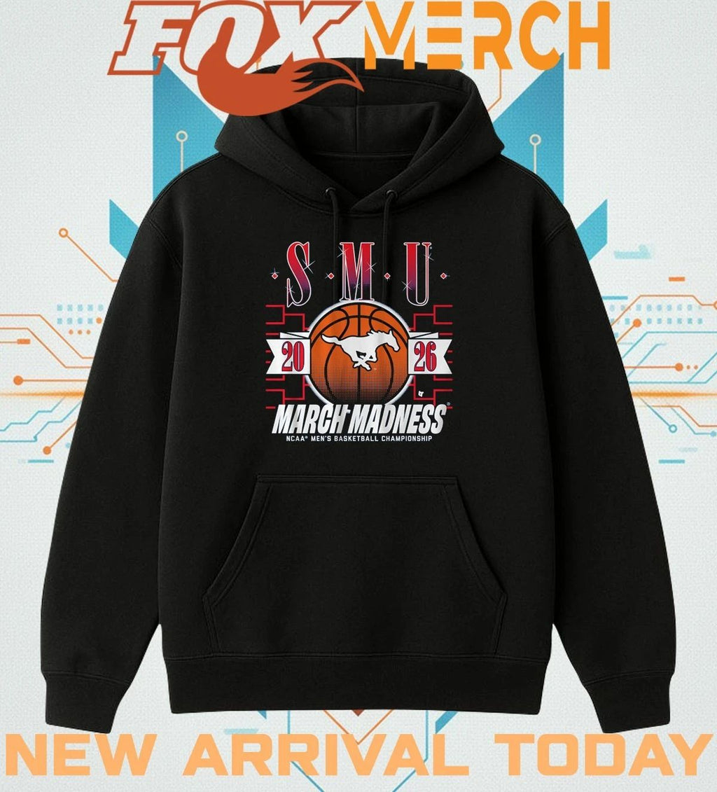 SMU Mustangs Men’s Basketball 2026 March Madness t-shirt