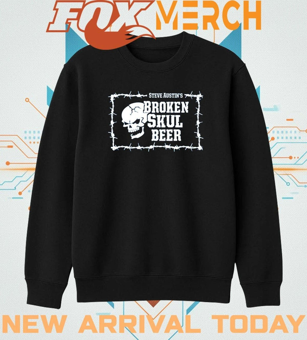 Steve austin’s broken skull beer t-shirt