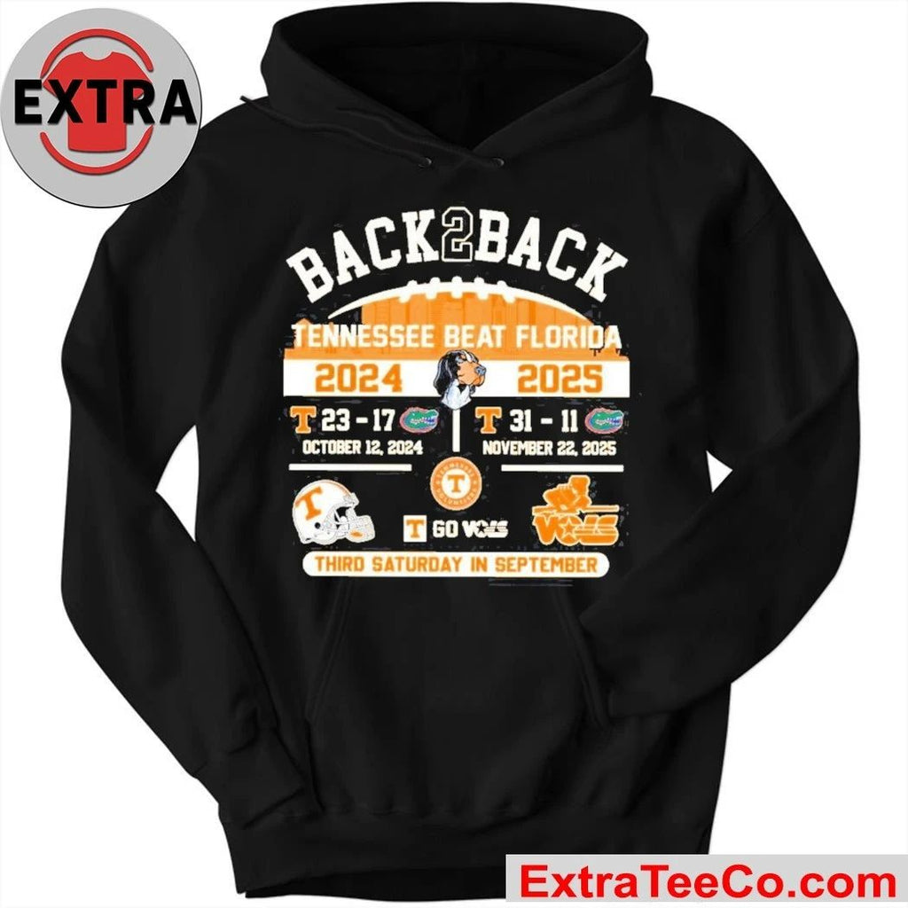 Celebrating Tennessee’s back-to-back victory over Florida in the 2024 and 2025 college football seasons Shirt