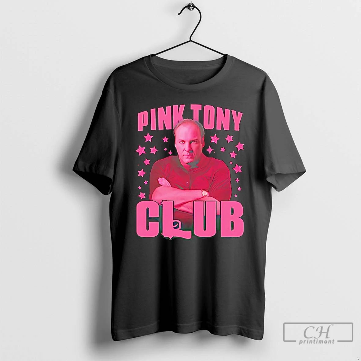 Premium Pink Tony Club Tony Soprano T Shirts