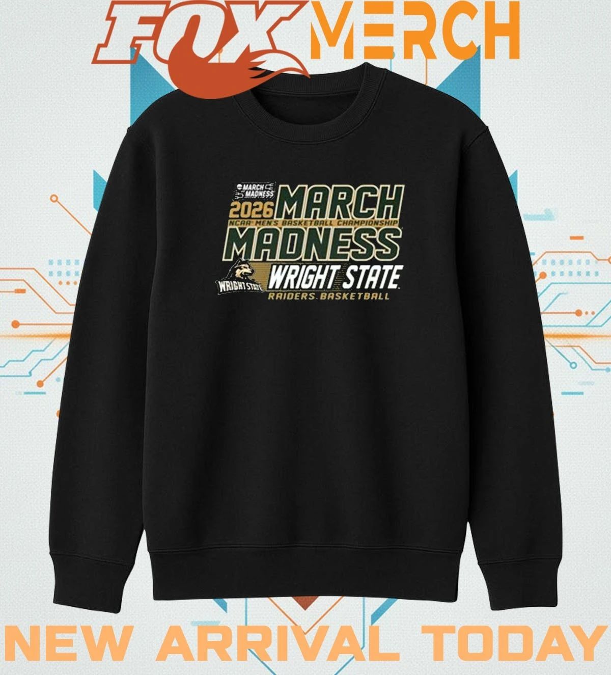 Wright State Raiders 2026 NCAA Men’s Basketball Championship March Madness t-shirt
