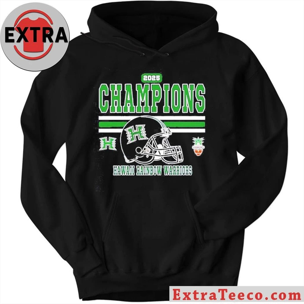 The Hawaii Rainbow Warriors won the 2025 Sheraton Hawaii Bowl with a score of 35-31 on December 24, 2025 Shirt