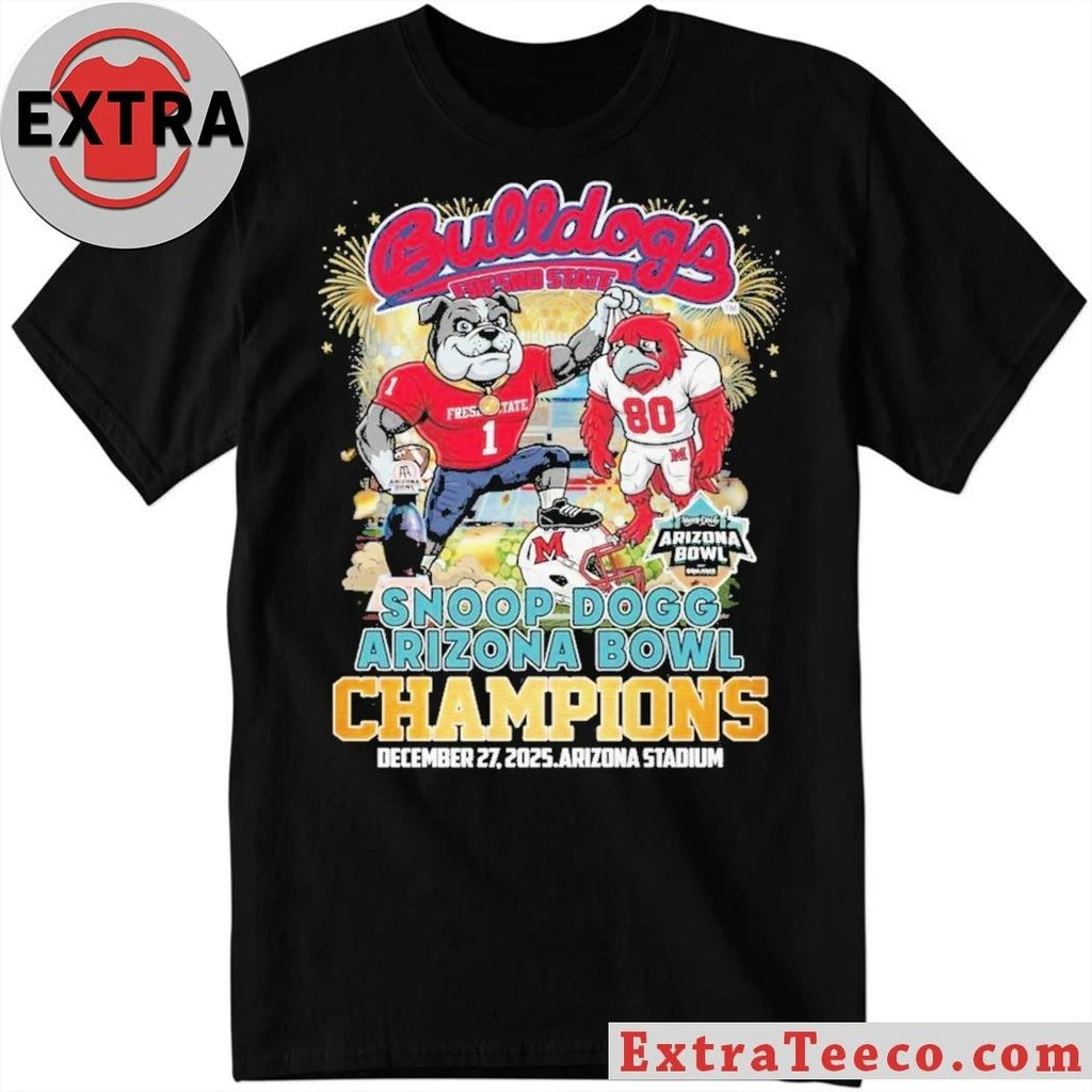 Celebrating the Fresno State Bulldogs’ victory at the Snoop Dogg Arizona Bowl on December 27, 2025 Shirt