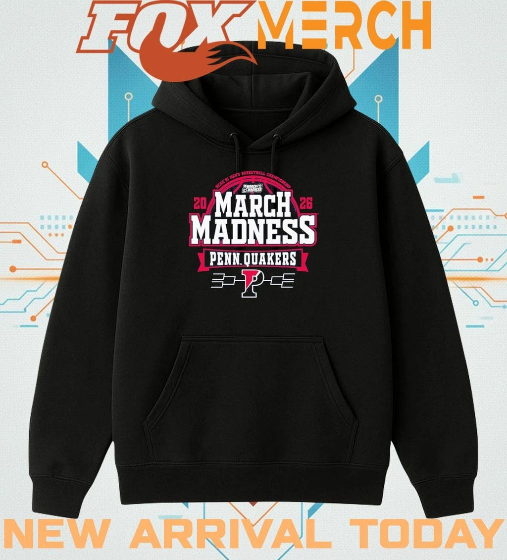 Pennsylvania Quakers 2026 NCAA Men’s Basketball March Madness Bound t-shirt