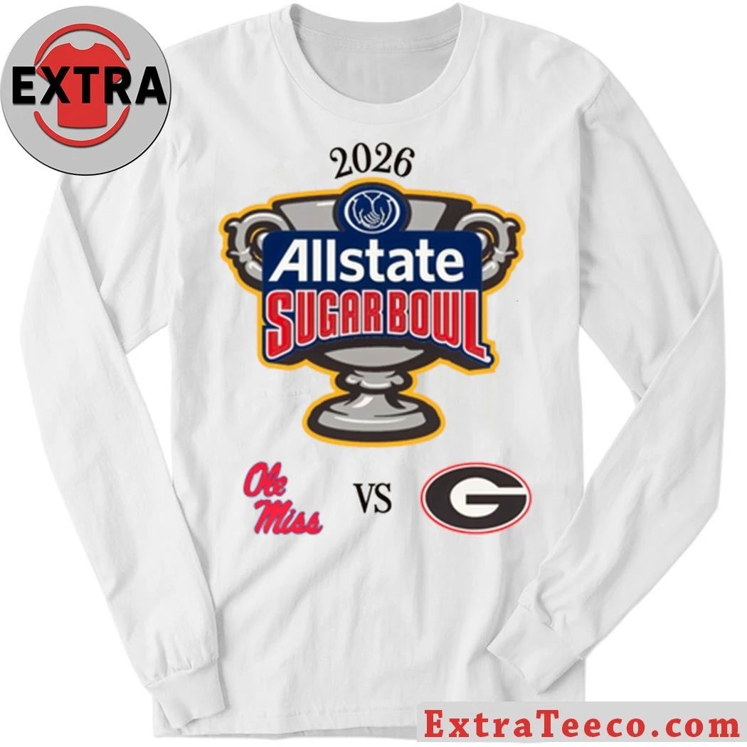 Original The upcoming Allstate Sugar Bowl 2026 college football playoff quarterfinal game will take place on January 1, 2026, at the Caesars Superdome Shirt