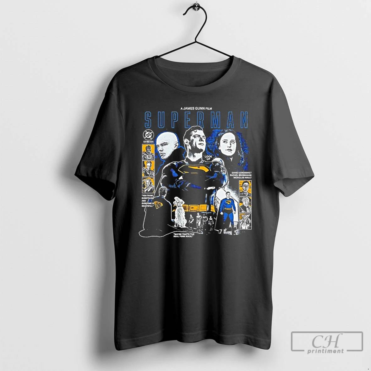Premium A James Gunn Film Superman Dc Studios T Shirts