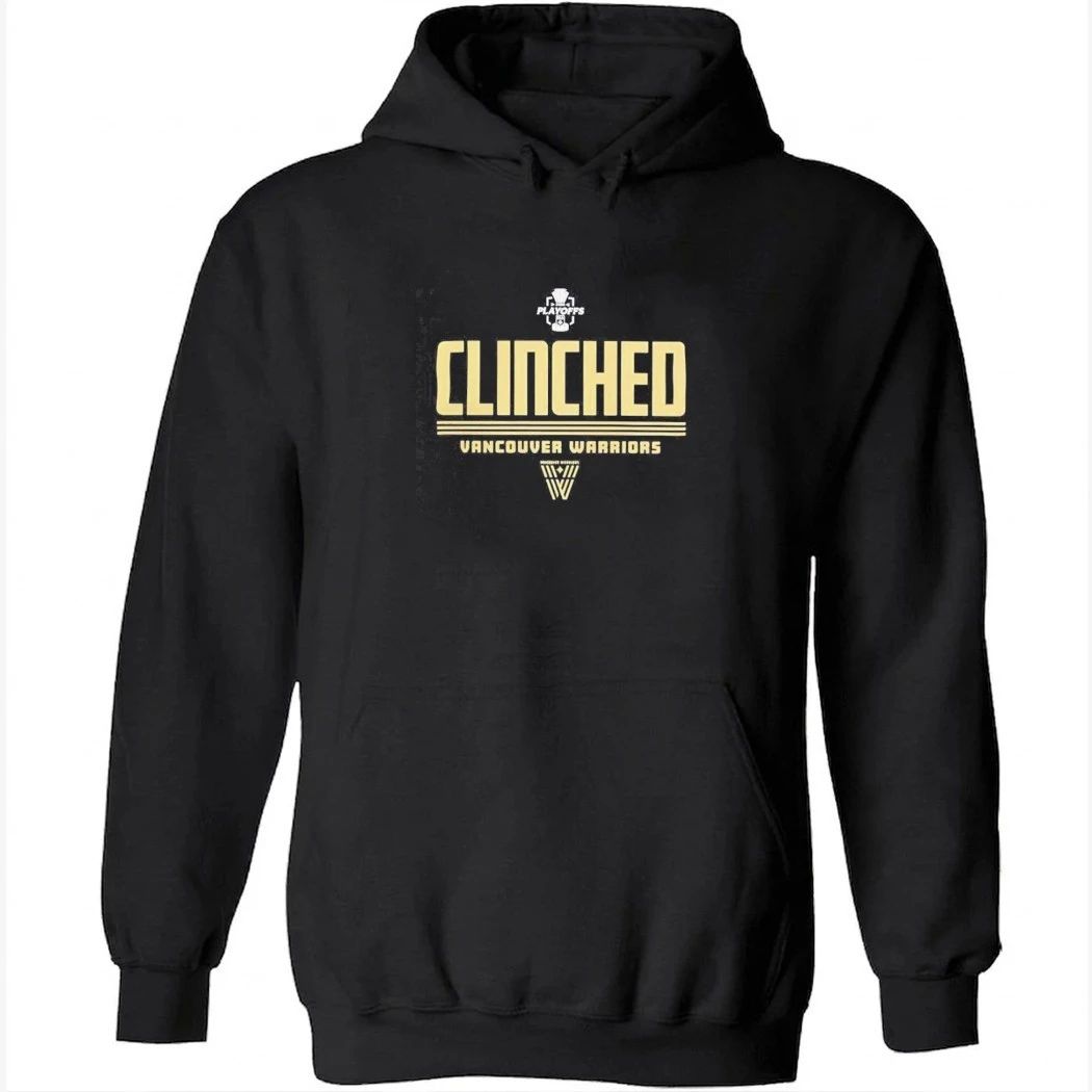 Vancouver Warriors Clenched NLL 2026 Playoffs Shirt