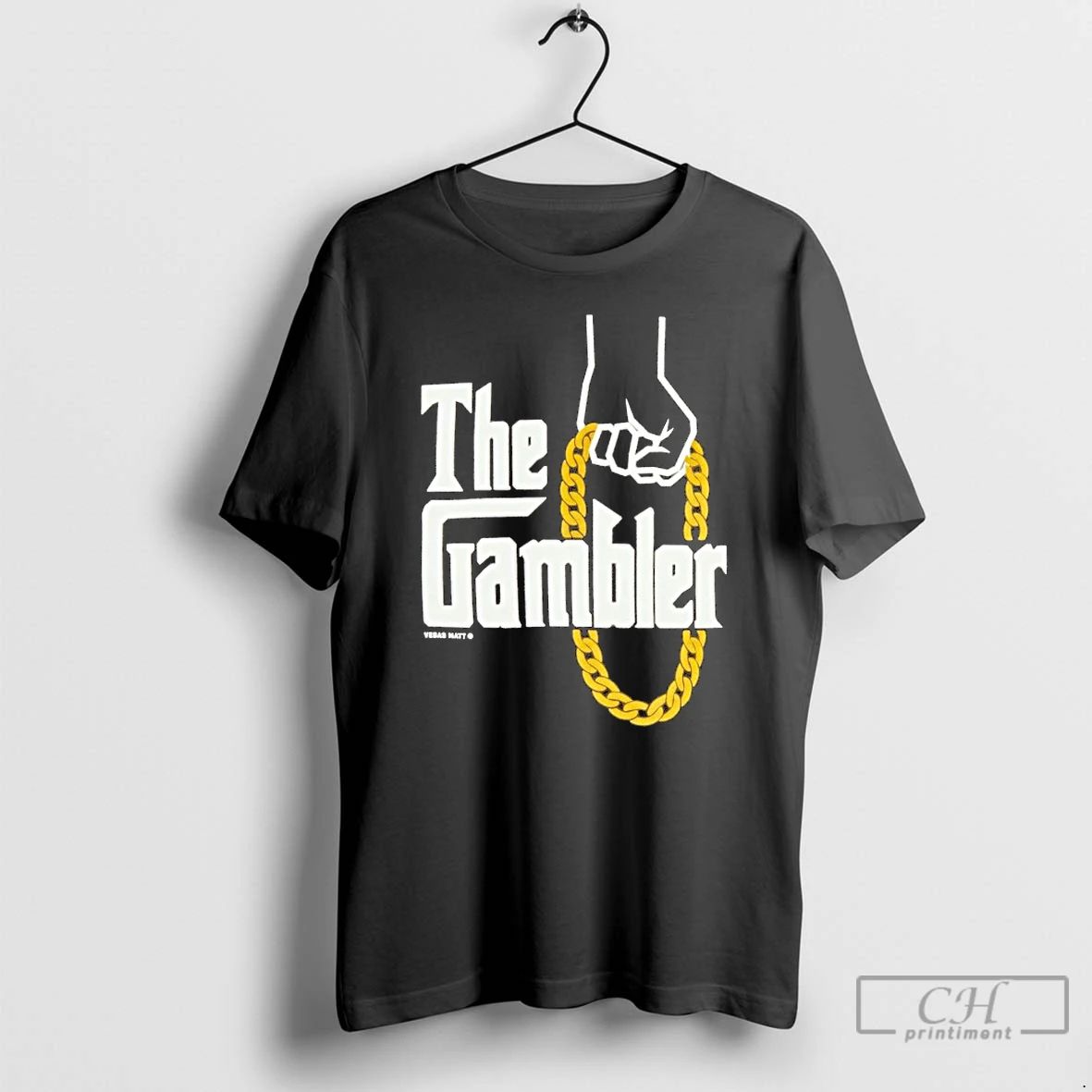 Premium Vegas Matt The Gambler T Shirts