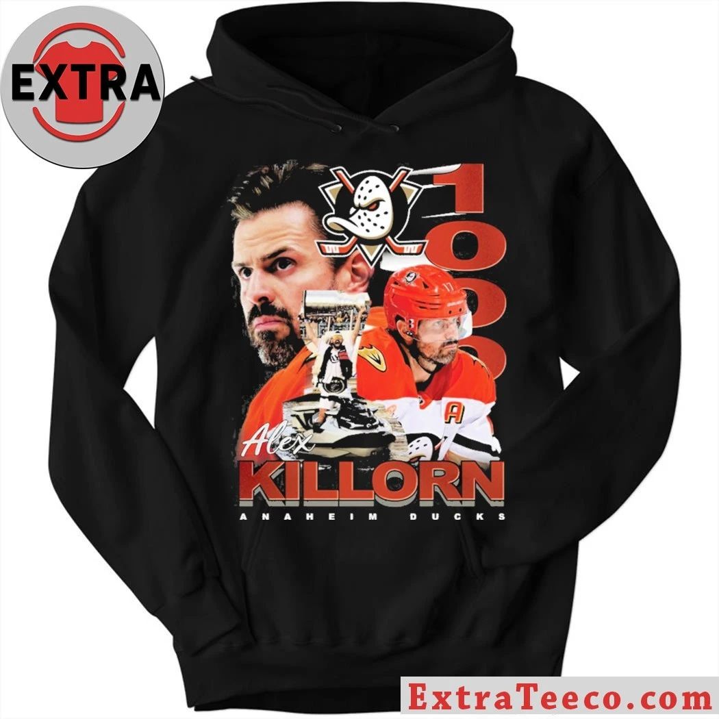 NHL Alex Killorn for the Anaheim Ducks Killorn 1000 Games Shirt