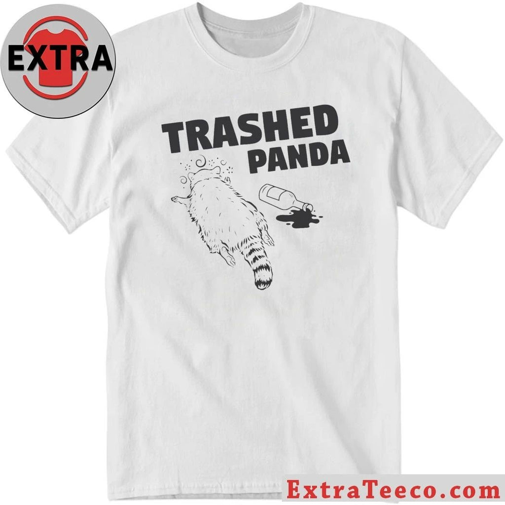 Trashed Panda Drunk Raccoon Shirt