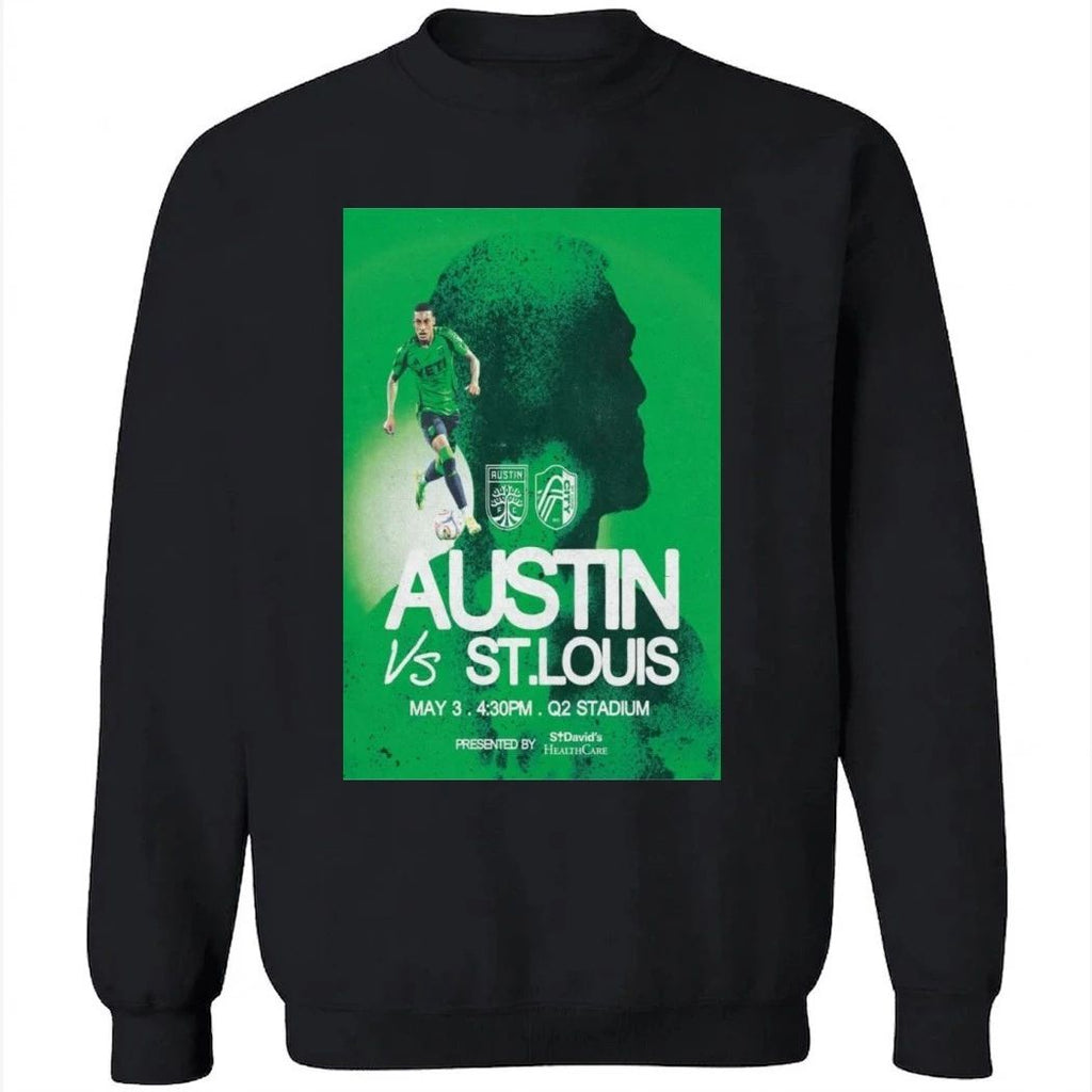 Austin FC vs. ST. Louis Health Care May 3 2026 Poster Shirt