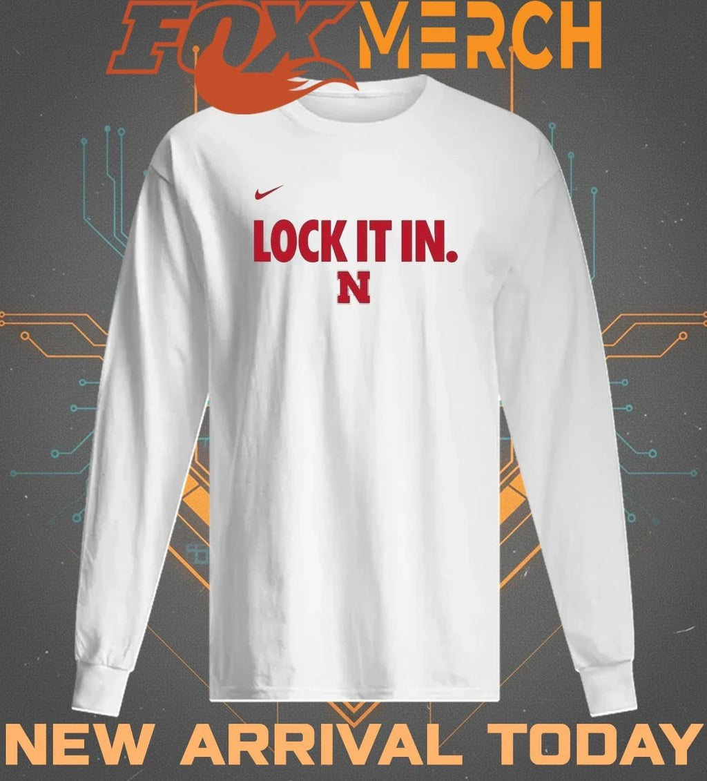 Nebraska Cornhuskers Lock It In Basketball Postseason Bench t-shirt