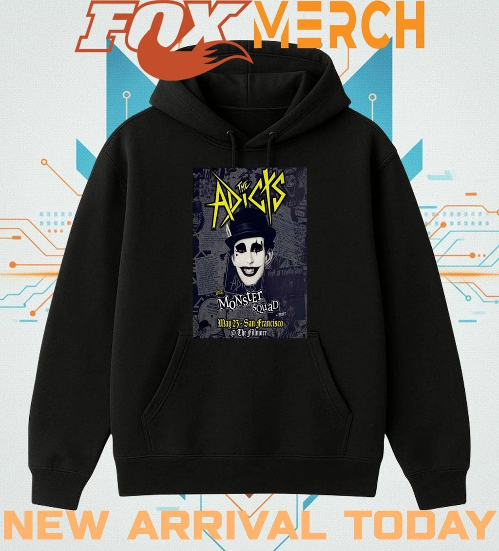 The Adicts The Fillmore In San Francisco CA may 23 2026 poster t-shirt