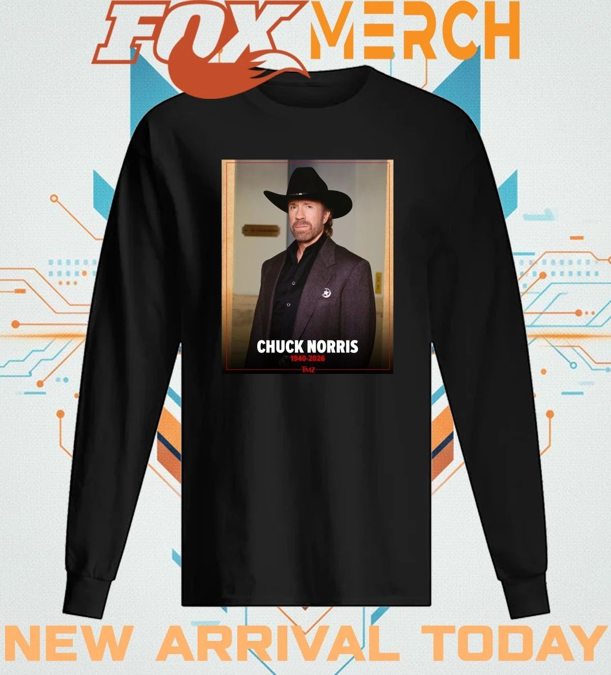 Rip Chuck Norris 1940-2026 t-shirt
