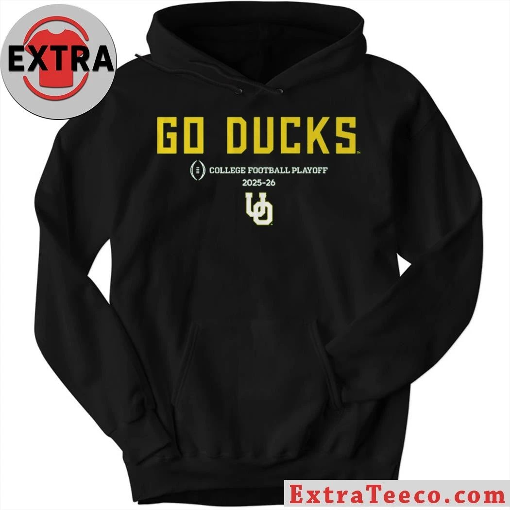 Oregon Football 2025-26 College Football Playoff Team Slogan Shirt