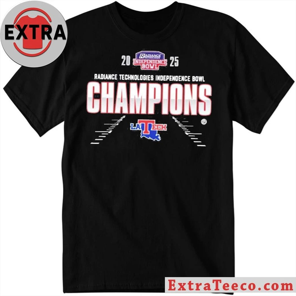 Commemorative T-shirt for the Radiance Technologies Independence Bowl 2025 in Shreveport, Louisiana Shirt