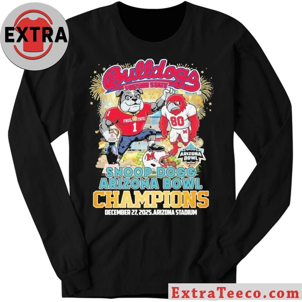 Celebrating the Fresno State Bulldogs’ victory at the Snoop Dogg Arizona Bowl on December 27, 2025 Shirt