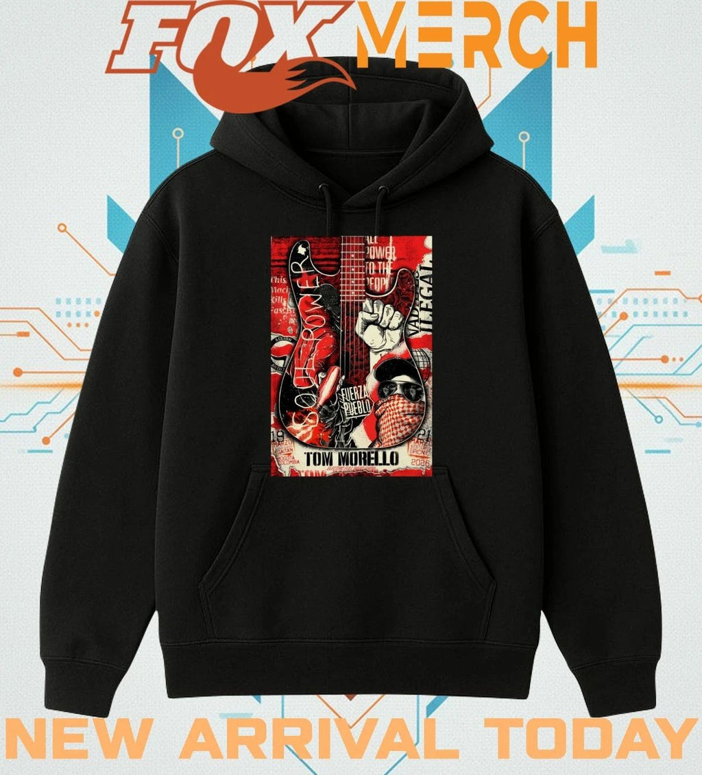 Tom Morello Mar 21 2026 Parque Simón Bolívar in Bogotá Colombia poster t-shirt