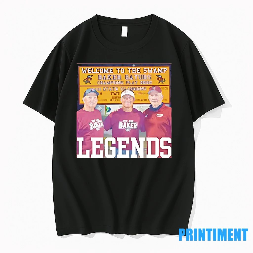 Welcome To The Swamp Baker Gators Legends Tshirts Sweater