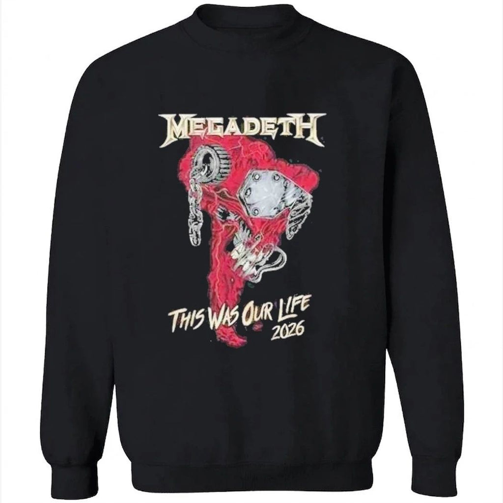 Megadeth This Was Our Life Latin America Tour 2026 At Tecnopolis Buenos Aires Argentina On April 30 2026 Tour Shirt
